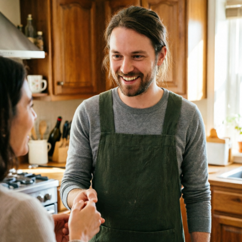 Japanese Kitchen Apron, Home D - Home Cooking Japanese Food のレビューと価格