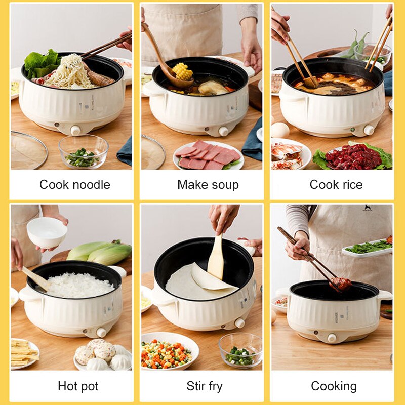 220V Multi Cookers Single/Doub - Crepe Pan Nonstick のレビューと価格