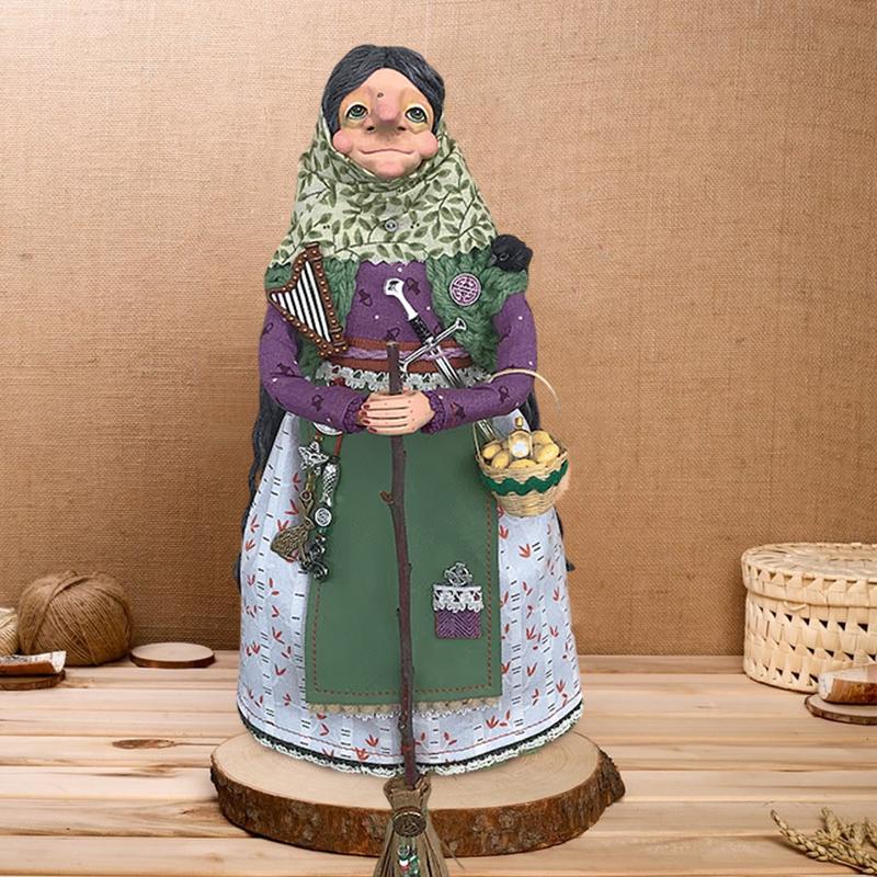 Kitchen Witch 7-Inch Handmade  - Mom'S Home Cooking のレビューと価格