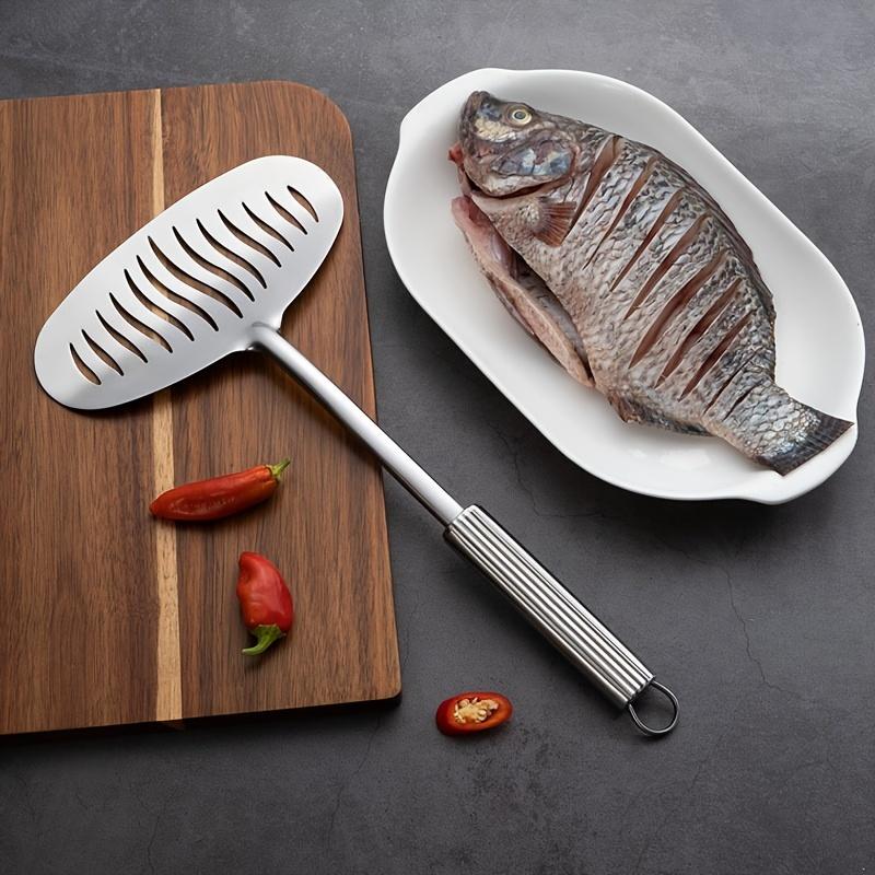 NEW Large Stainless Steel Fish - Crepe Pan Nonstick のレビューと価格