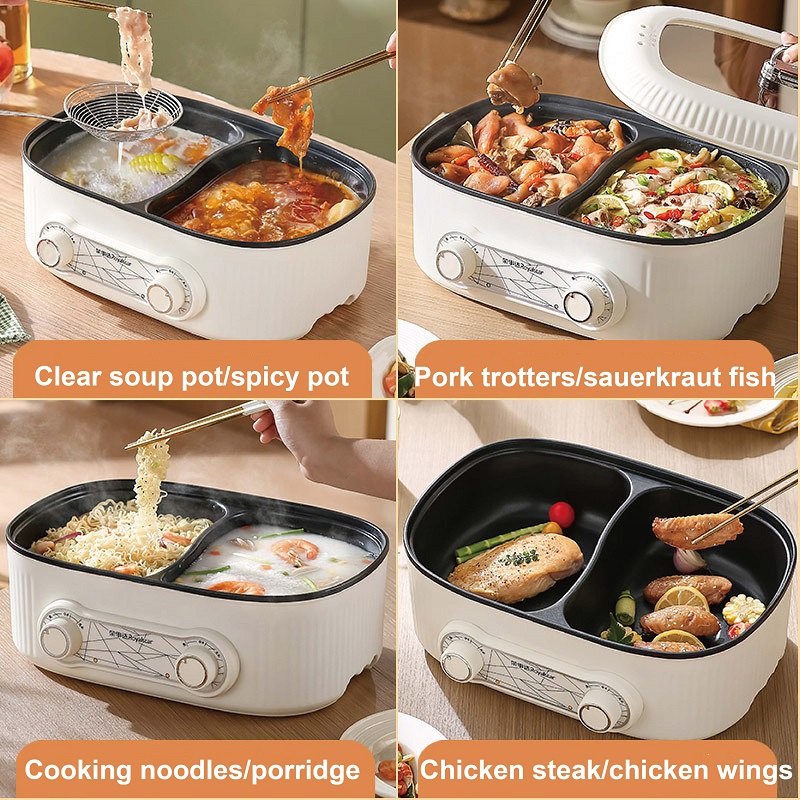 6L Double Liner Electric Hot P - Crepe Pan Nonstick のレビューと価格
