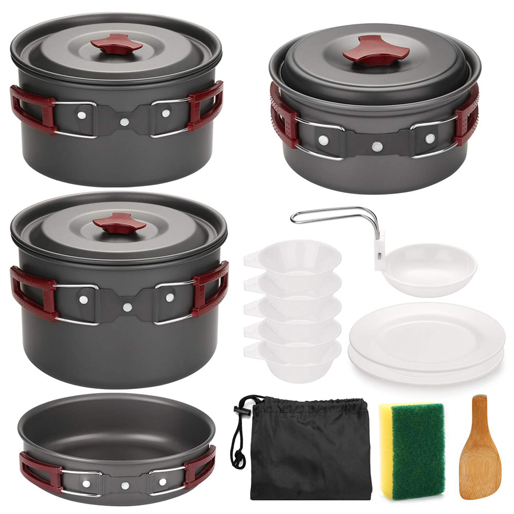 Outdoor Camping Cookware Kit N - Crepe Pan Nonstick のレビューと価格