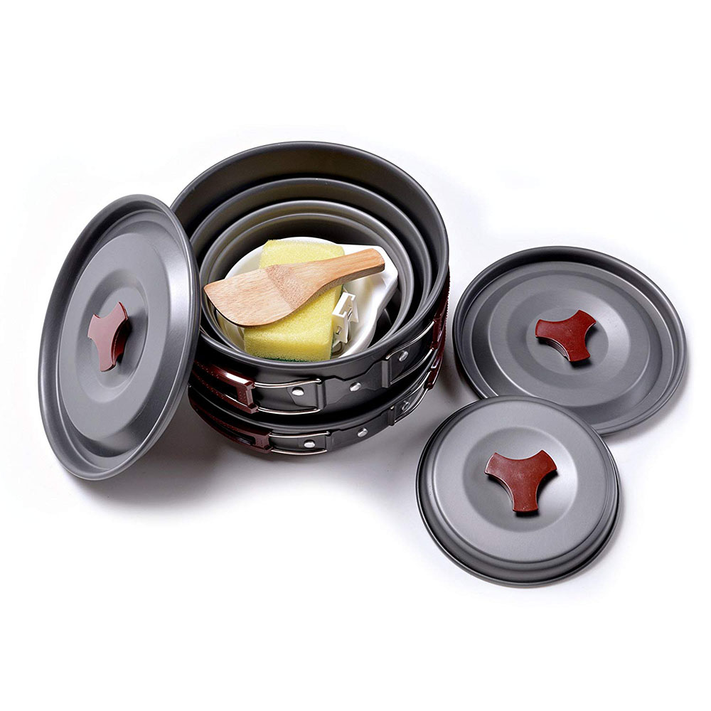 Outdoor Camping Cookware Kit N - Crepe Pan Nonstick のレビューと価格