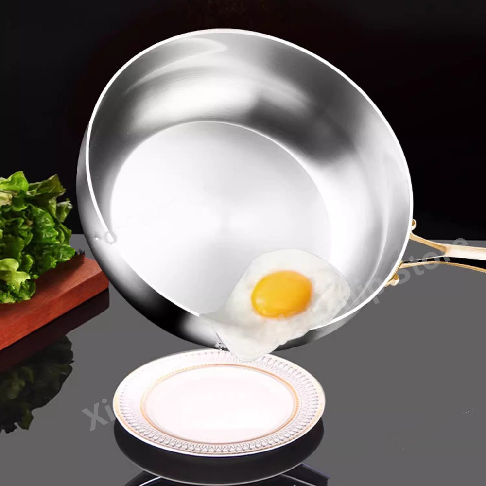 316 Stainless Steel Frying Pan - Crepe Pan Nonstick のレビューと価格