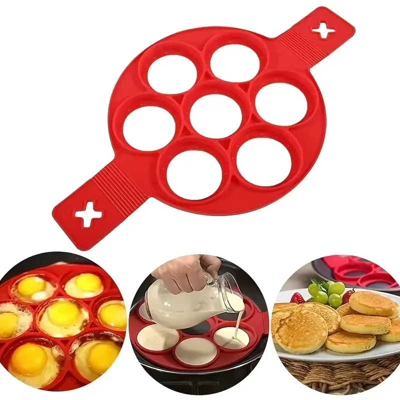 Silicone Non Stick Pot 7-Hole  - Crepe Pan Nonstick のレビューと価格