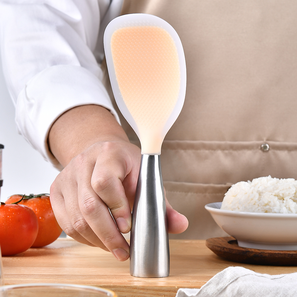 1/5Pcs Non-stick Silicone Spoo - Crepe Pan Nonstick のレビューと価格
