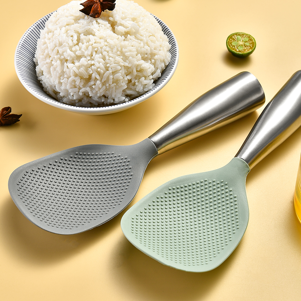 1/5Pcs Non-stick Silicone Spoo - Crepe Pan Nonstick のレビューと価格